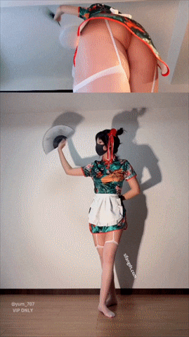 艺校活泼美女玉米yum_707 新年付费 抖音风双视角裸舞预览图06