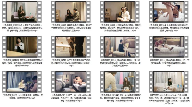 【极品探花系列】各种高端外围 兼职女神 第一弹 合集预览图02