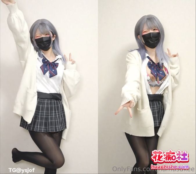 日本超可爱女孩hamusukee自慰脱衣舞合集预览图10
