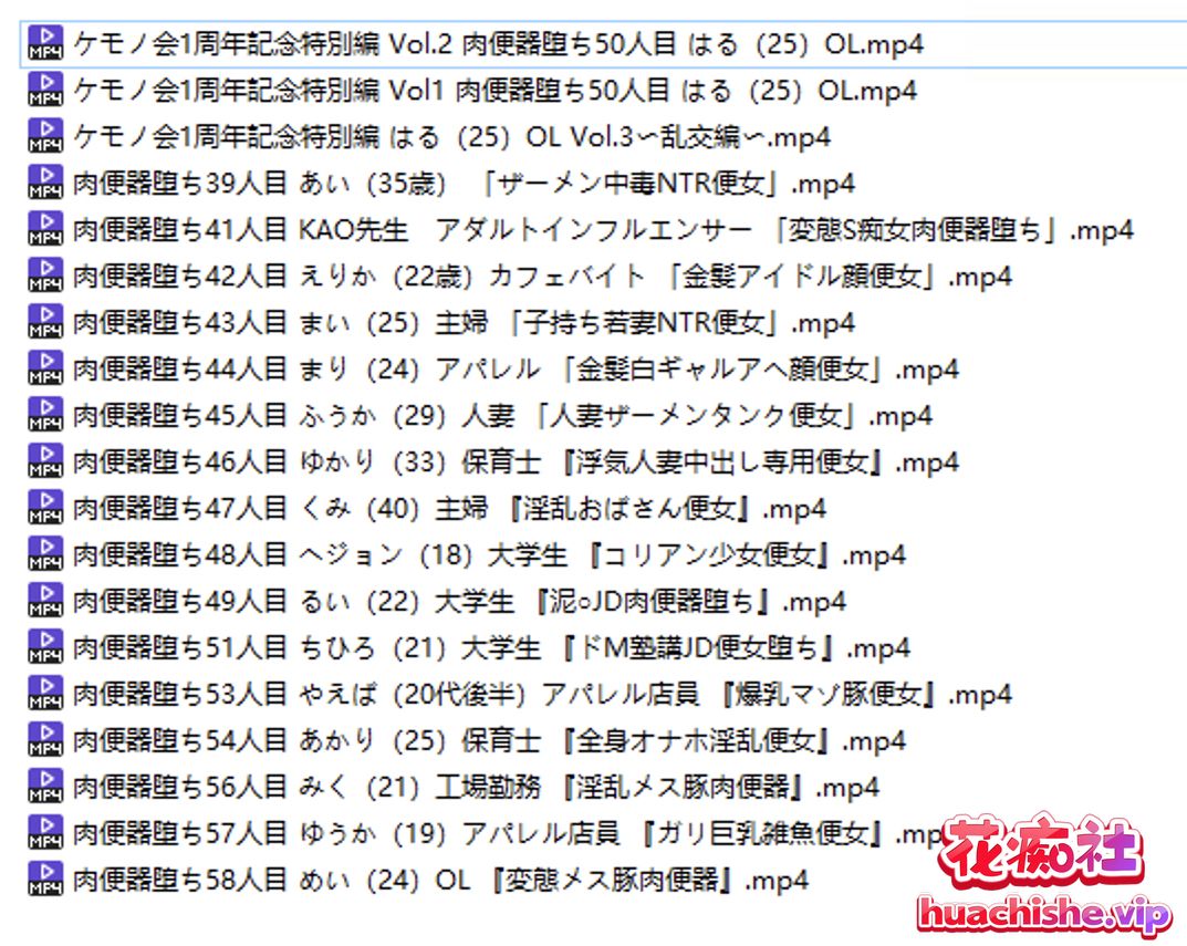 Myfans素人肉便器ガチ堕ち/kemonokai 合集预览图01