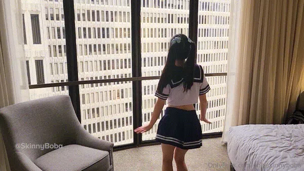Skinnyboba 双马尾可爱萝莉Onlyfans资源预览图02