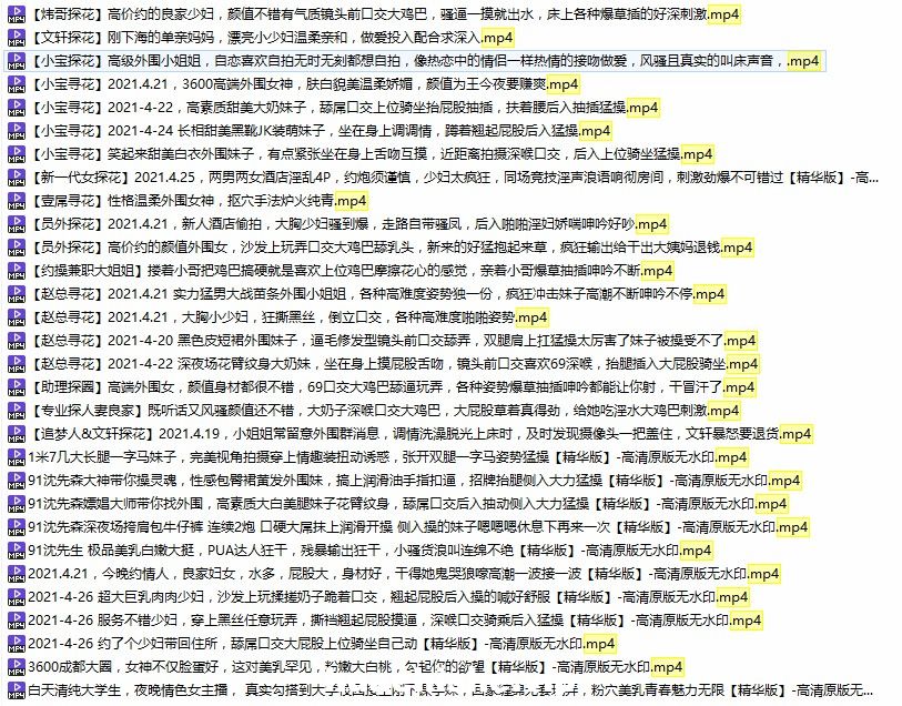 91AV大神高清自拍原版无水印合集