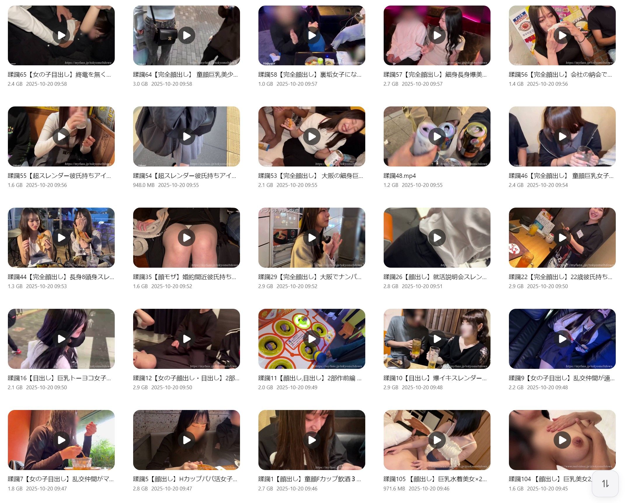 Myfans大神Tokyomeltdown 41部无码预览图09