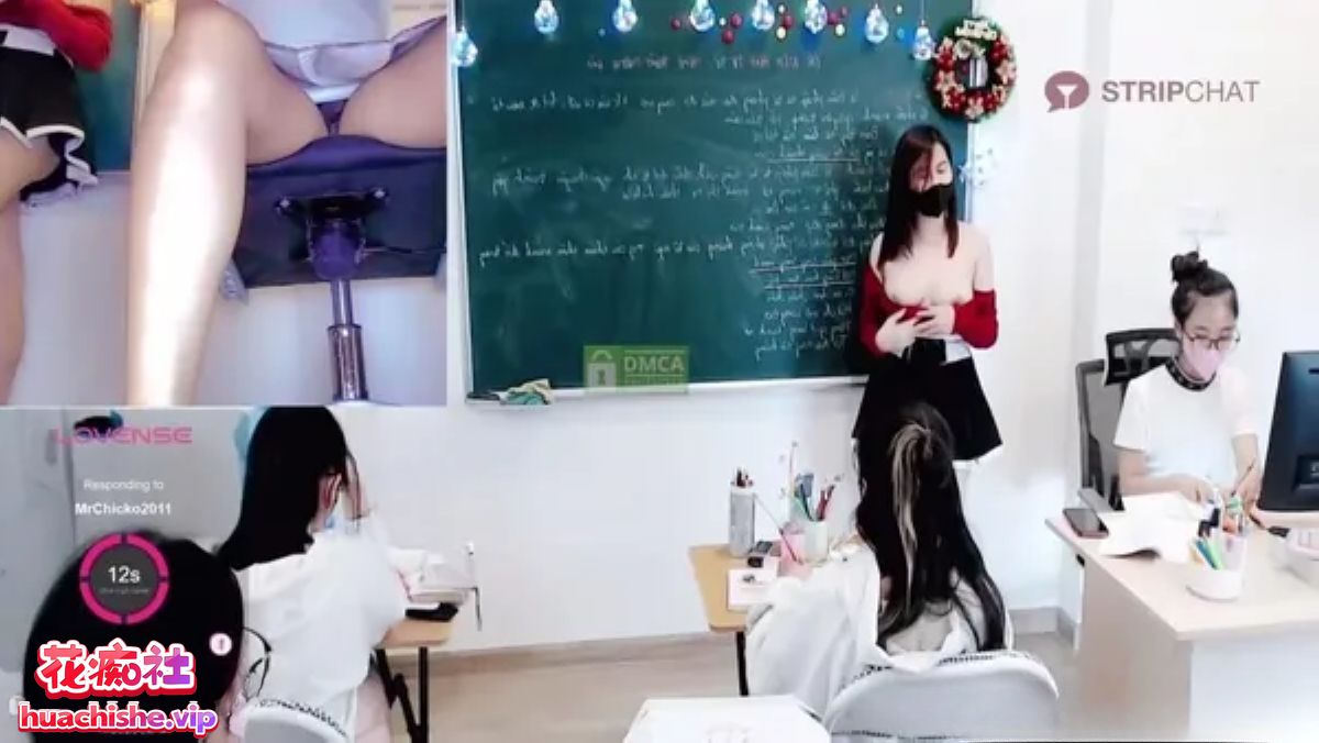 熟女骚老师math 补习室跳蛋震动棒自慰直播预览图14